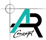 logo ar concept infographiste